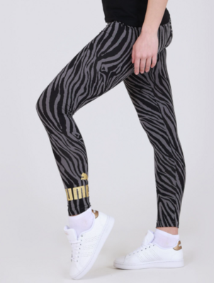 848427 Tiger Leggings-Black