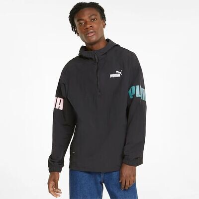 847475 Puma Power 1/2 Zip-Black Multi