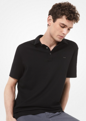 CB95FGVC93 Sleek MK Polo-Black