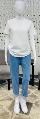 MU250SJ97J MK Tonal Kors Tee-White