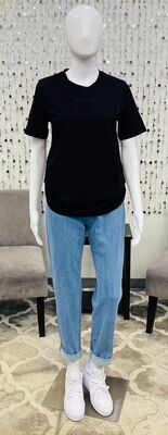 MU250SJ97J MK Tonal Kors Tee-Black