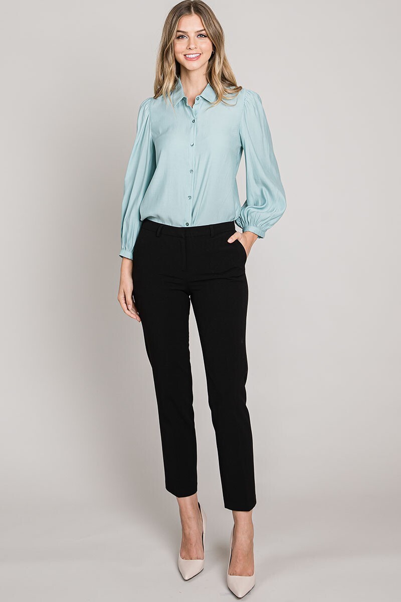 Classic Dress Pants-Black