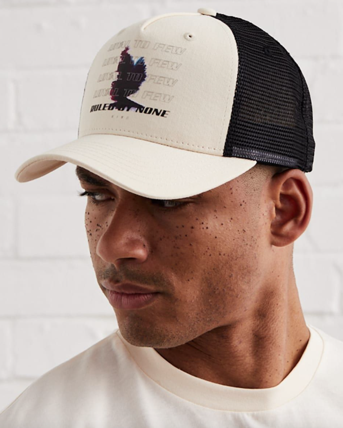 Hoxton Mesh Trucker Cap-Cream