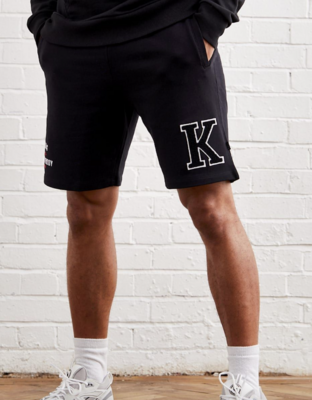 Whitechapel Varsity Tracksuit Shorts-Black