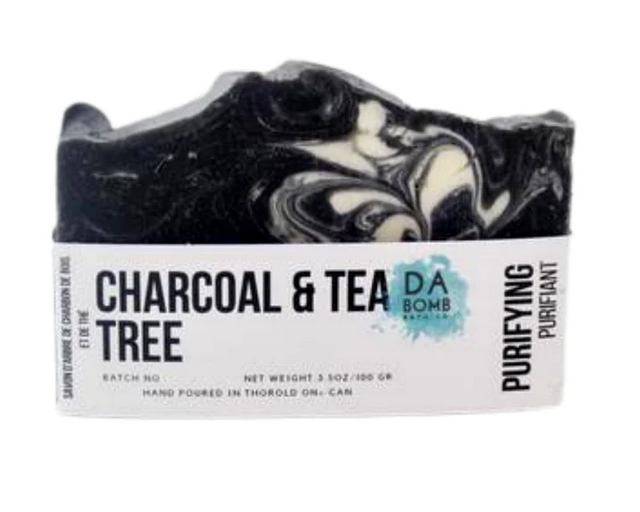 Charcoal &amp; Tea Tree Cold Pressed Soap