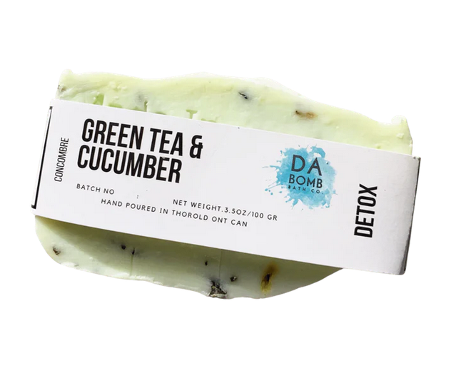 Green Tea &amp; Cucumber Cold Pressed Soap