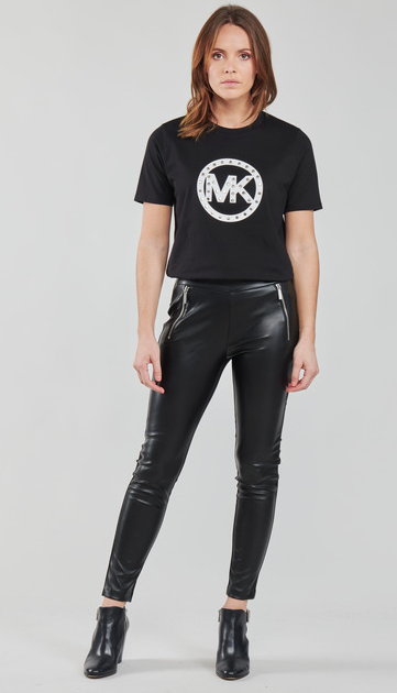 MB9307G1 Zip Front Legging-Black