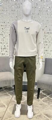 Carter Cargo Pant- Army Green