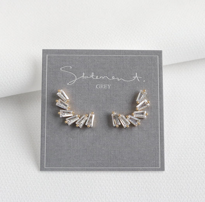Carolina Earrings-Gold