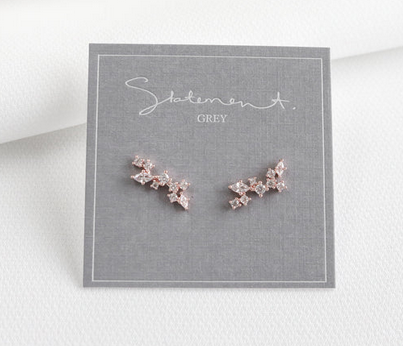 Presley Earrings-Rose Gold