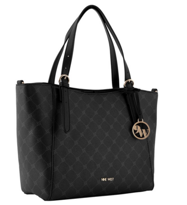 Kylee Trp Tote Lat-Black Logo