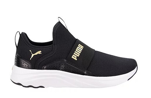Softride Sophia Slip-On-Blk/Gold