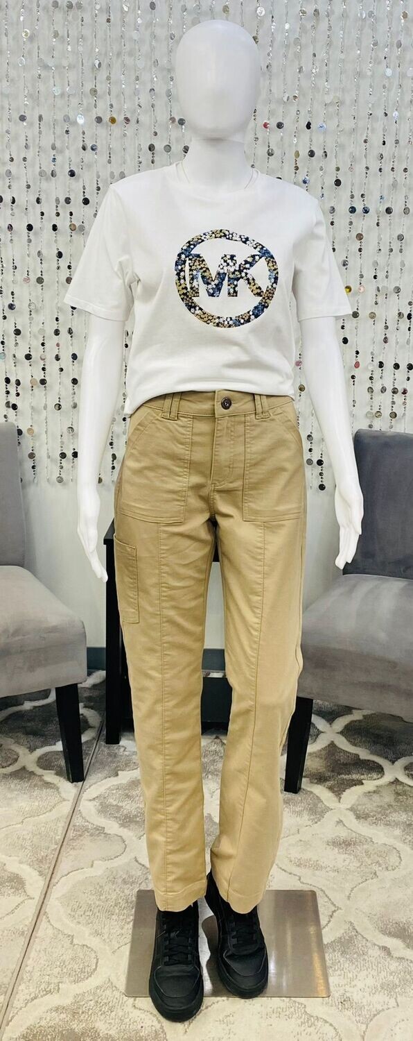 72411 Woven Pants-Sand