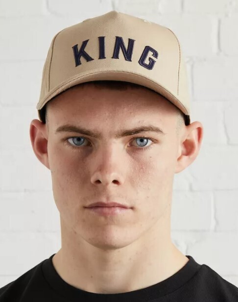 STCC-OS Staple Curved Peak-Cream