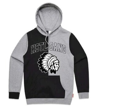 HG2210102 Montana Hooded Pullover-Heather Grey