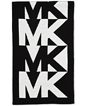 539303 MK Inverse Logo Scarf-Black
