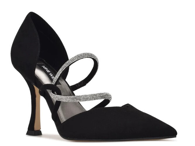 Sparks2 Suede Pump-Black
