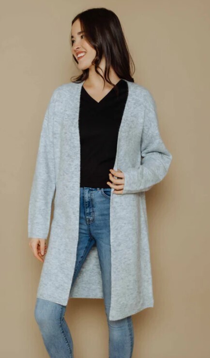 1209 Val Oversize Cardigan-Sorbet