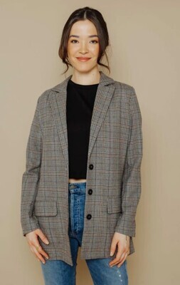 1352 Celine Oversize Blazer-Winter Blues