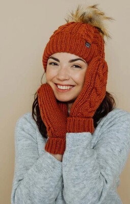 Orb 1454 Marshmallow Beanie-Spice