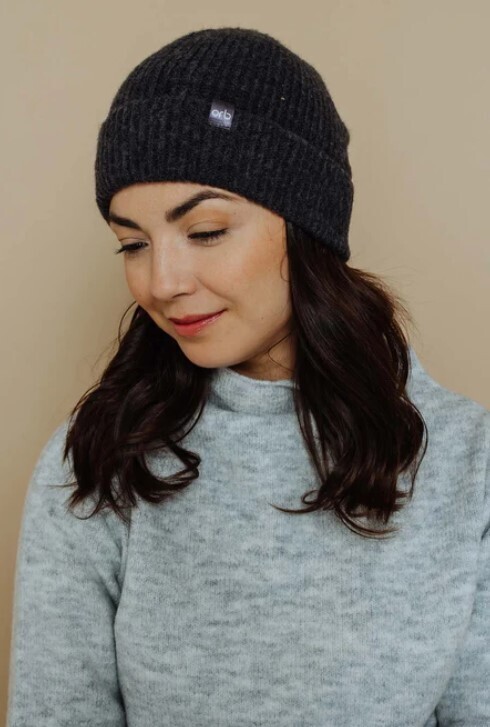 Orb 1458 Classic Beanie-Charcoal
