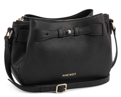 Aria Jetset Crossbody-Black