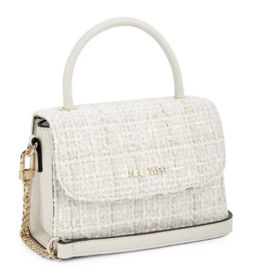 Dayle Mini Top Handle Flap-Milk