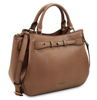 Aria Jetset Satchel-Saddle