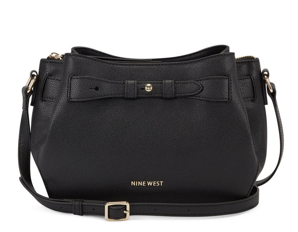 Aria Jetset Crossbody-Black