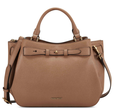 Aria Jetset Satchel-Saddle