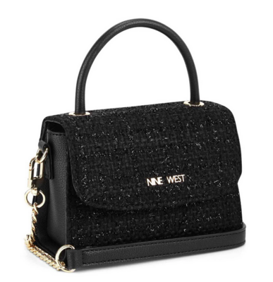 Dayle Mini Top Handle Flap-Black