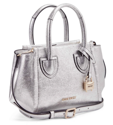 Camden Mini Satchel-Silver