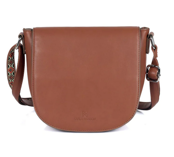 72104 Karla Hanson Crossbody-Tan