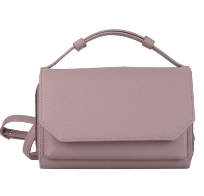 13658 RFID  Crossbody Organizer-Mauve
