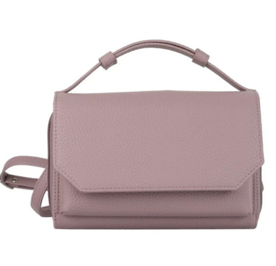 13658 RFID Crossbody Organizer-Mauve