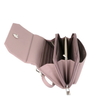 13658 RFID  Crossbody Organizer-Mauve