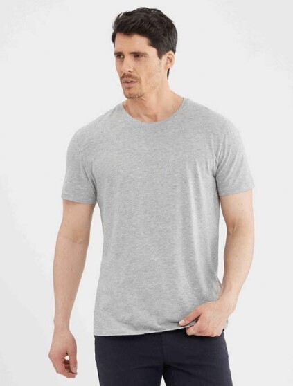 11001 Lois Crew Neck Tee-Grey