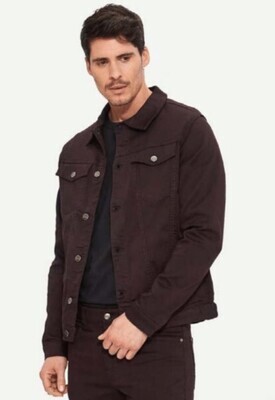 Bill Jean Jacket-Dark Brown