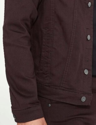 Bill Jean Jacket-Dark Brown
