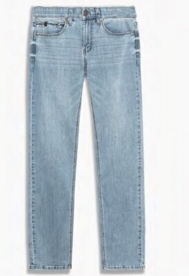 Jack Low Waist Denim-Bleached