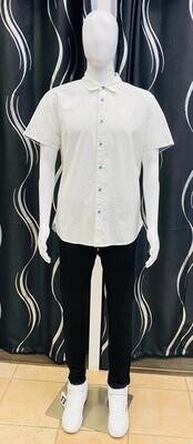 3052 Ellis Printed Shirt-White