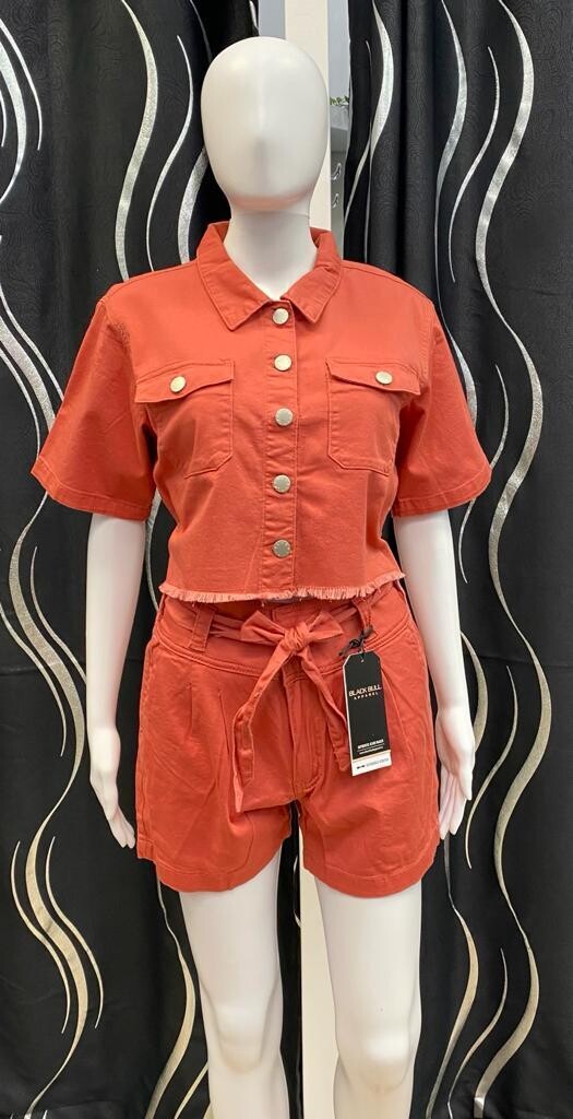 Mila S/S Jacket-Faded Coral