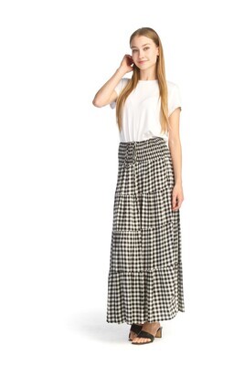 PT-14010 Short Sleeve Bamboo Top-White
