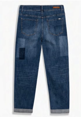 2155688500 Patchwork Denim- Indigo