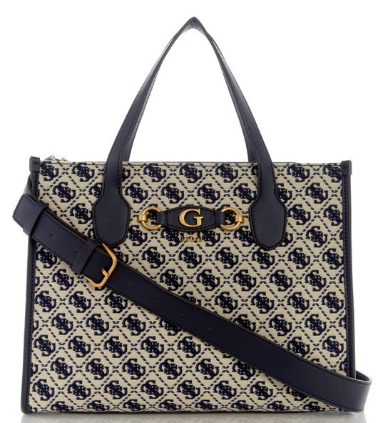 JB865422 Izzy Compartment Tote-Navy Logo