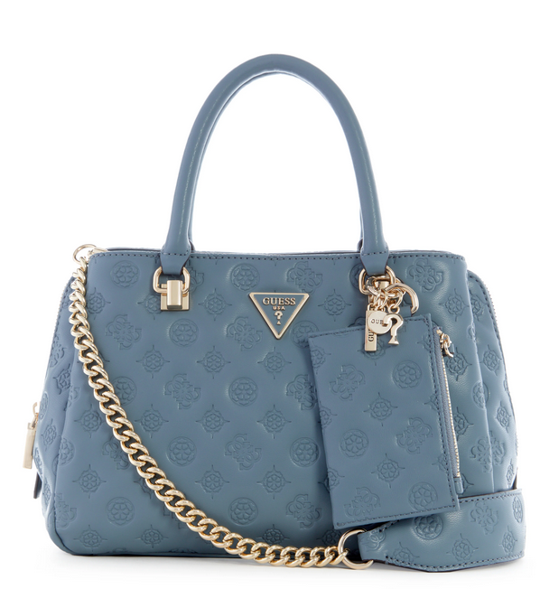 PD868905 La Femme Girlfriend Satchel- Slate Blue