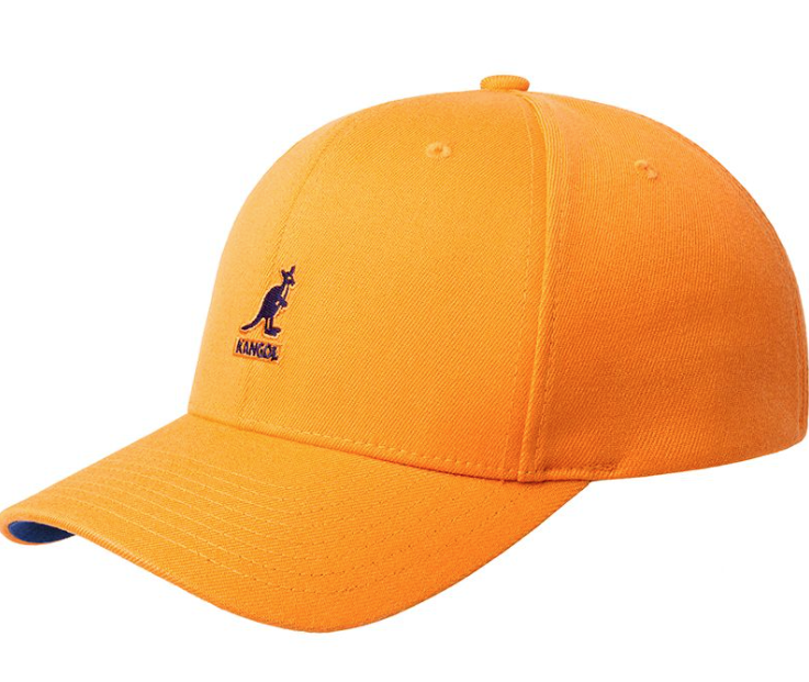 8650BC Wool Flexfit Baseball Hat-Apricot Orange