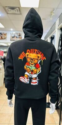 HG2310102 Zip Hoodie We Outside-Black