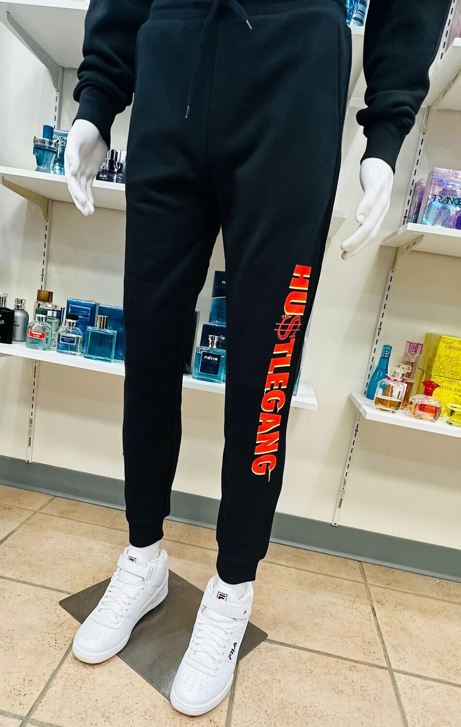 HG2310600 Hustle Gang We Outside Sweatpants-Black