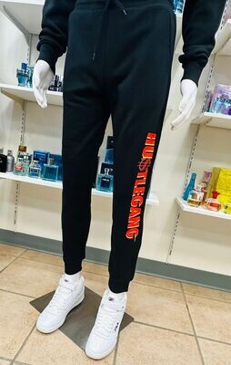HG2310600 Hustle Gang We Outside Sweatpants-Black
